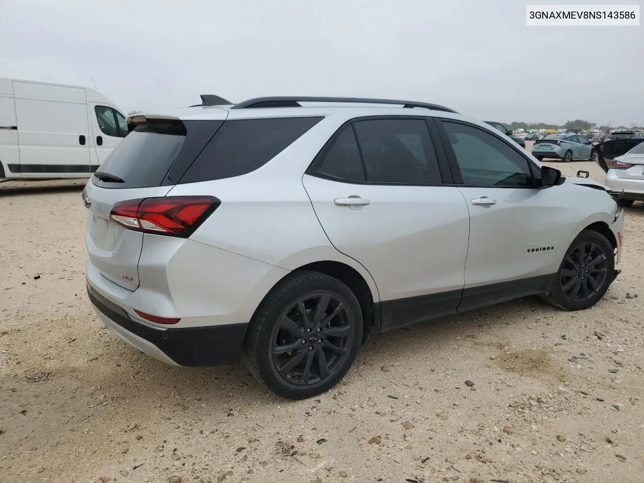 3GNAXMEV8NS143586 2022 Chevrolet Equinox Rs