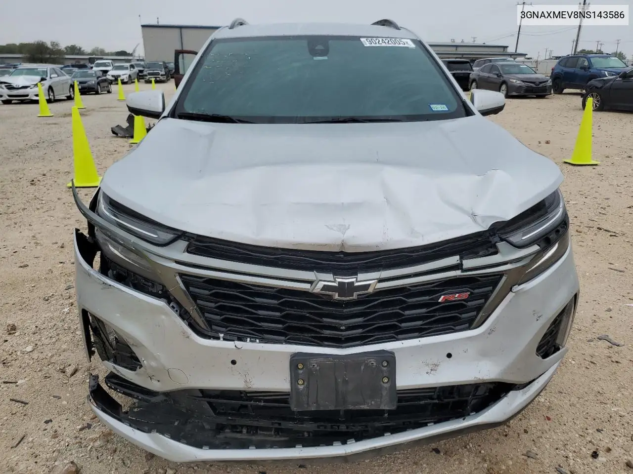 3GNAXMEV8NS143586 2022 Chevrolet Equinox Rs