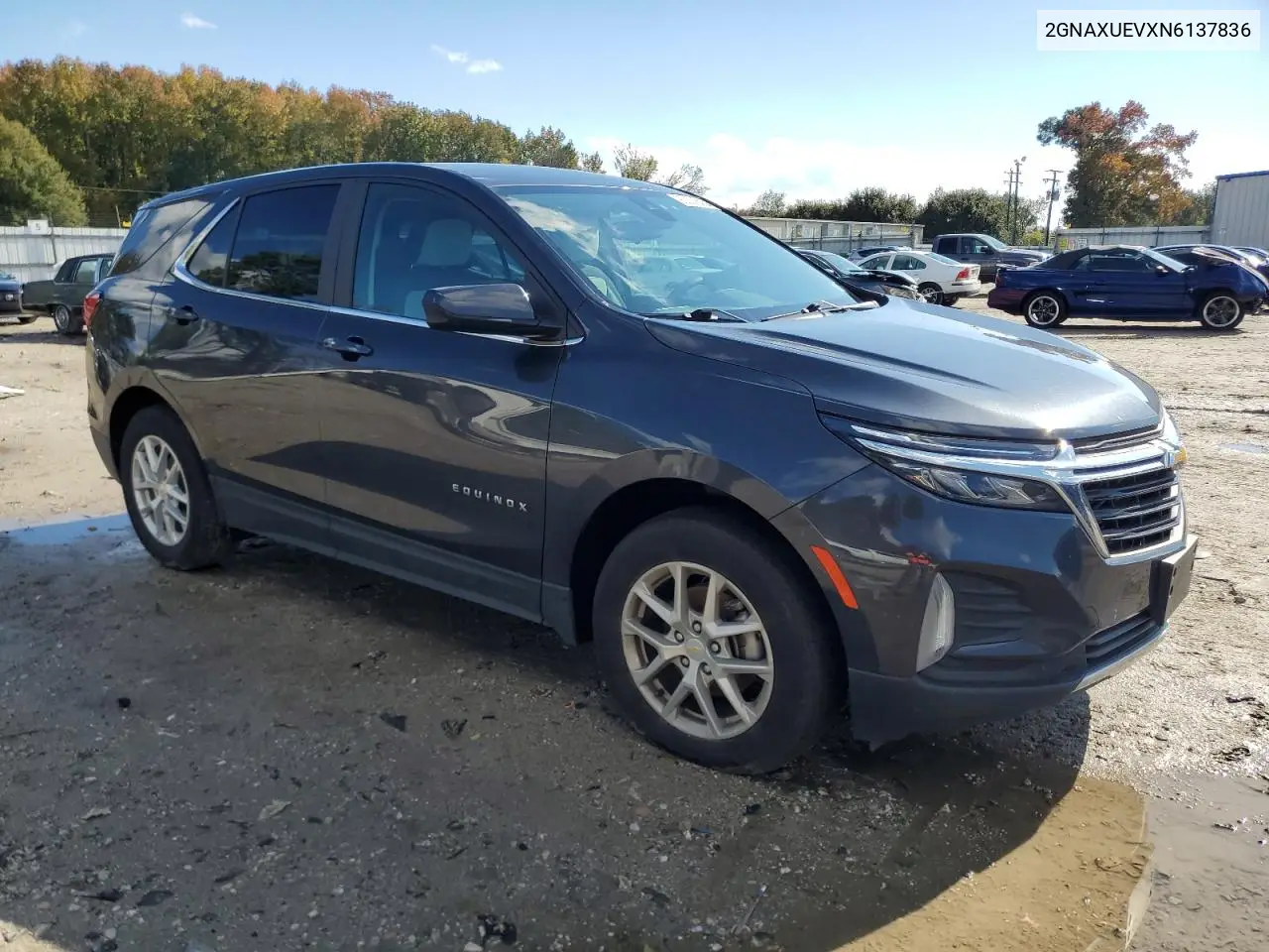 2GNAXUEVXN6137836 2022 Chevrolet Equinox Lt