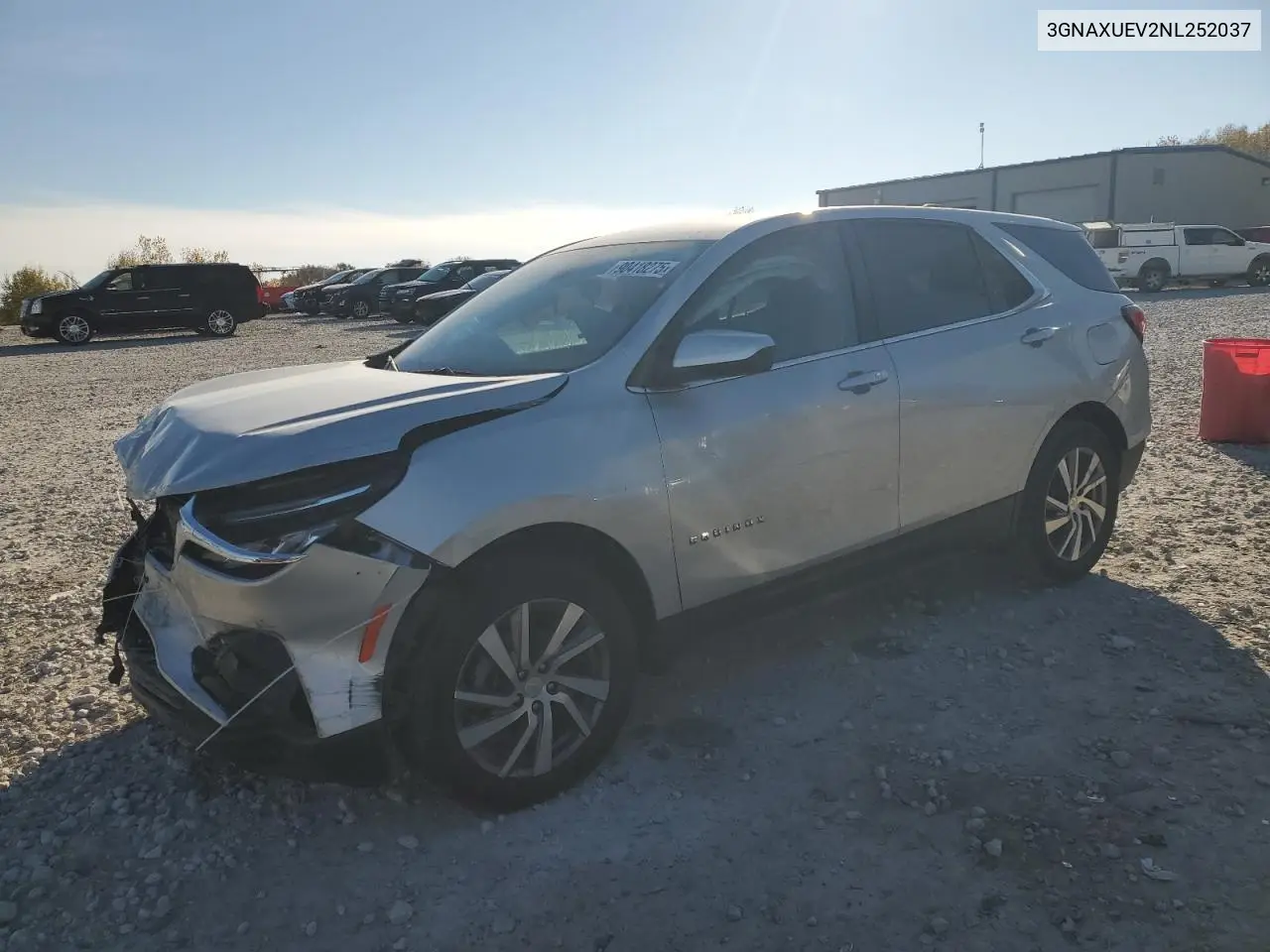 3GNAXUEV2NL252037 2022 Chevrolet Equinox Lt
