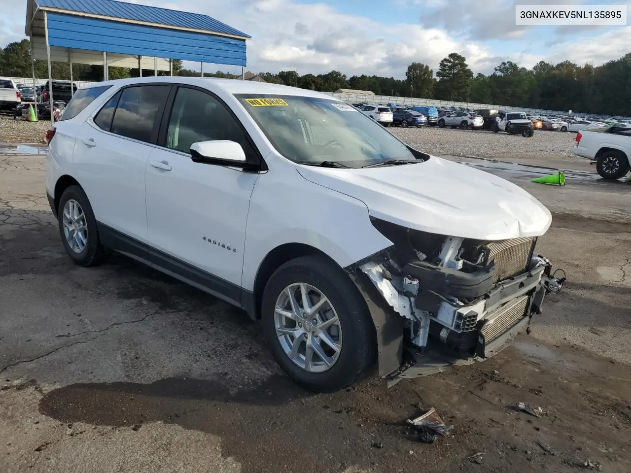 3GNAXKEV5NL135895 2022 Chevrolet Equinox Lt