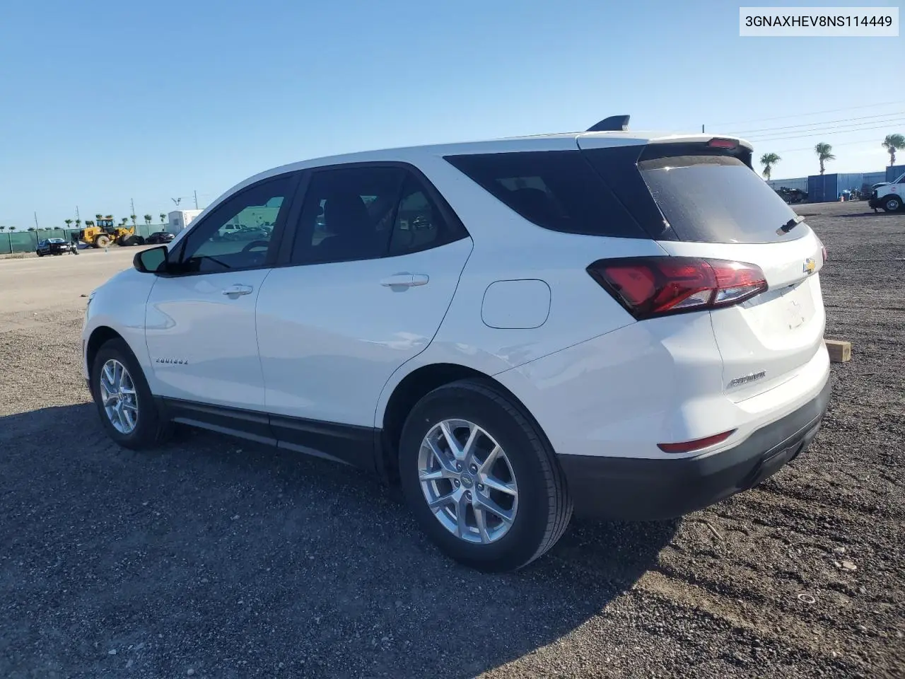 3GNAXHEV8NS114449 2022 Chevrolet Equinox Ls