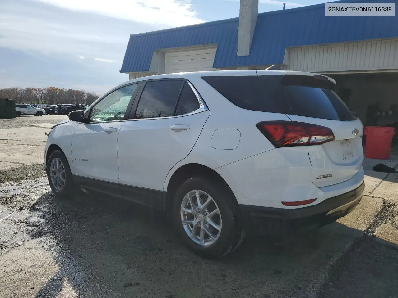 2GNAXTEV0N6116388 2022 Chevrolet Equinox Lt
