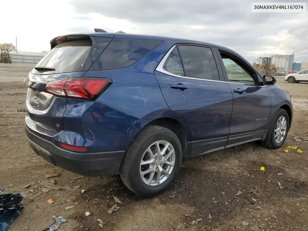 3GNAXKEV4NL167074 2022 Chevrolet Equinox Lt