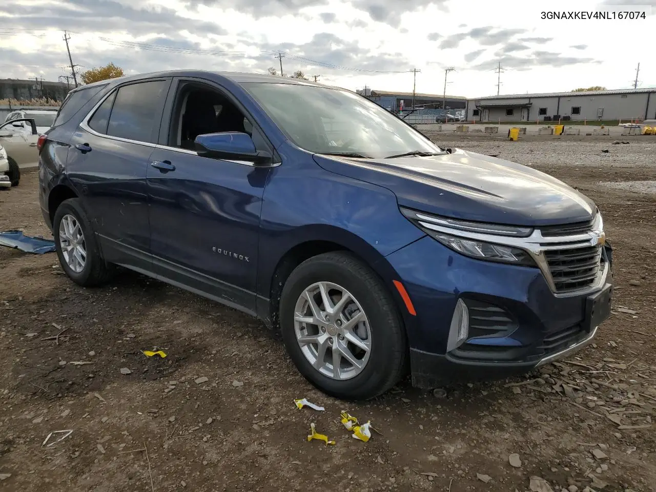 3GNAXKEV4NL167074 2022 Chevrolet Equinox Lt