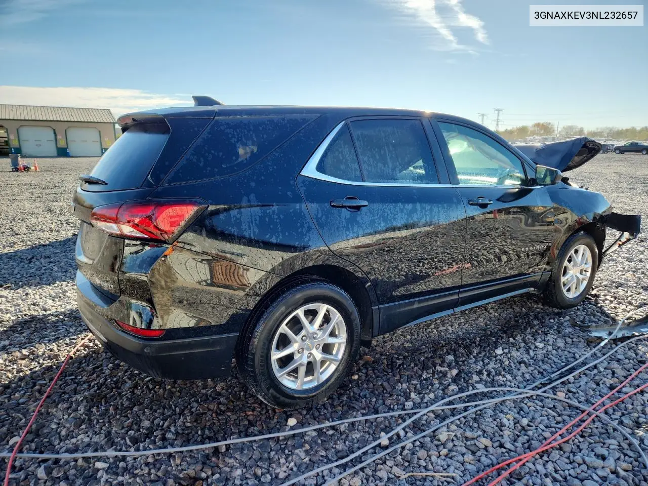 3GNAXKEV3NL232657 2022 Chevrolet Equinox Lt