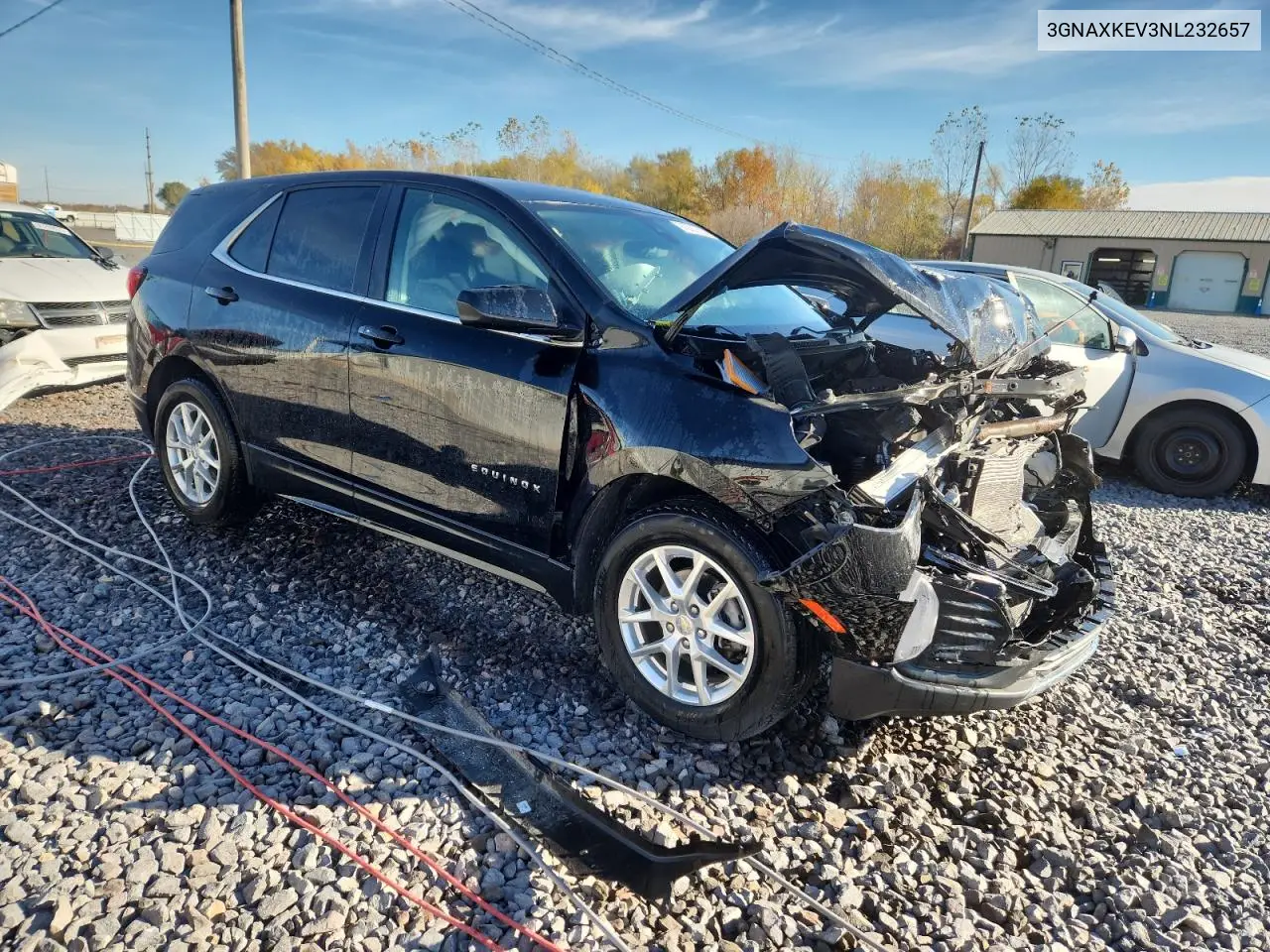 3GNAXKEV3NL232657 2022 Chevrolet Equinox Lt