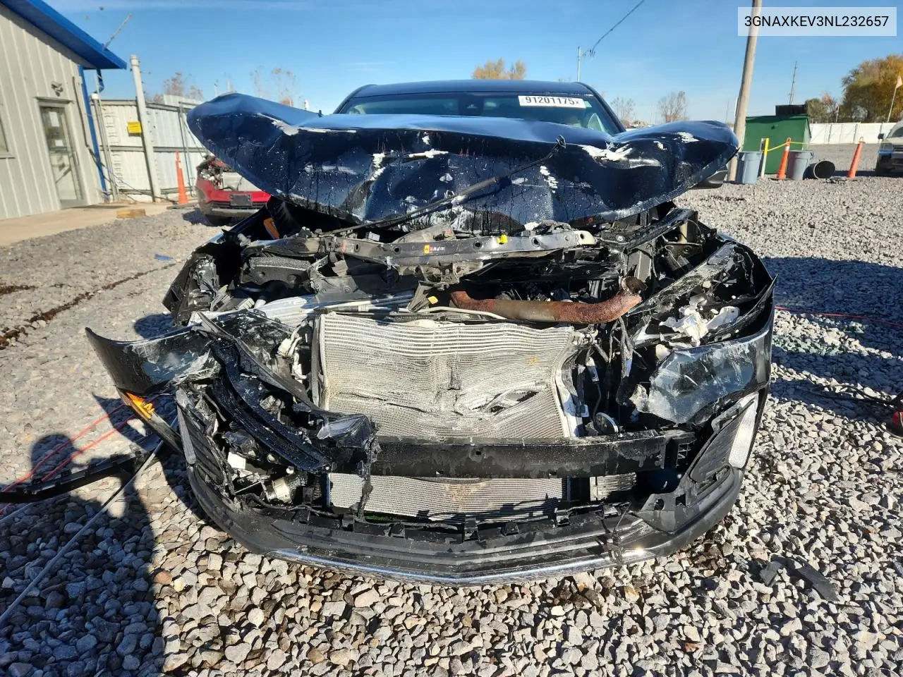 3GNAXKEV3NL232657 2022 Chevrolet Equinox Lt