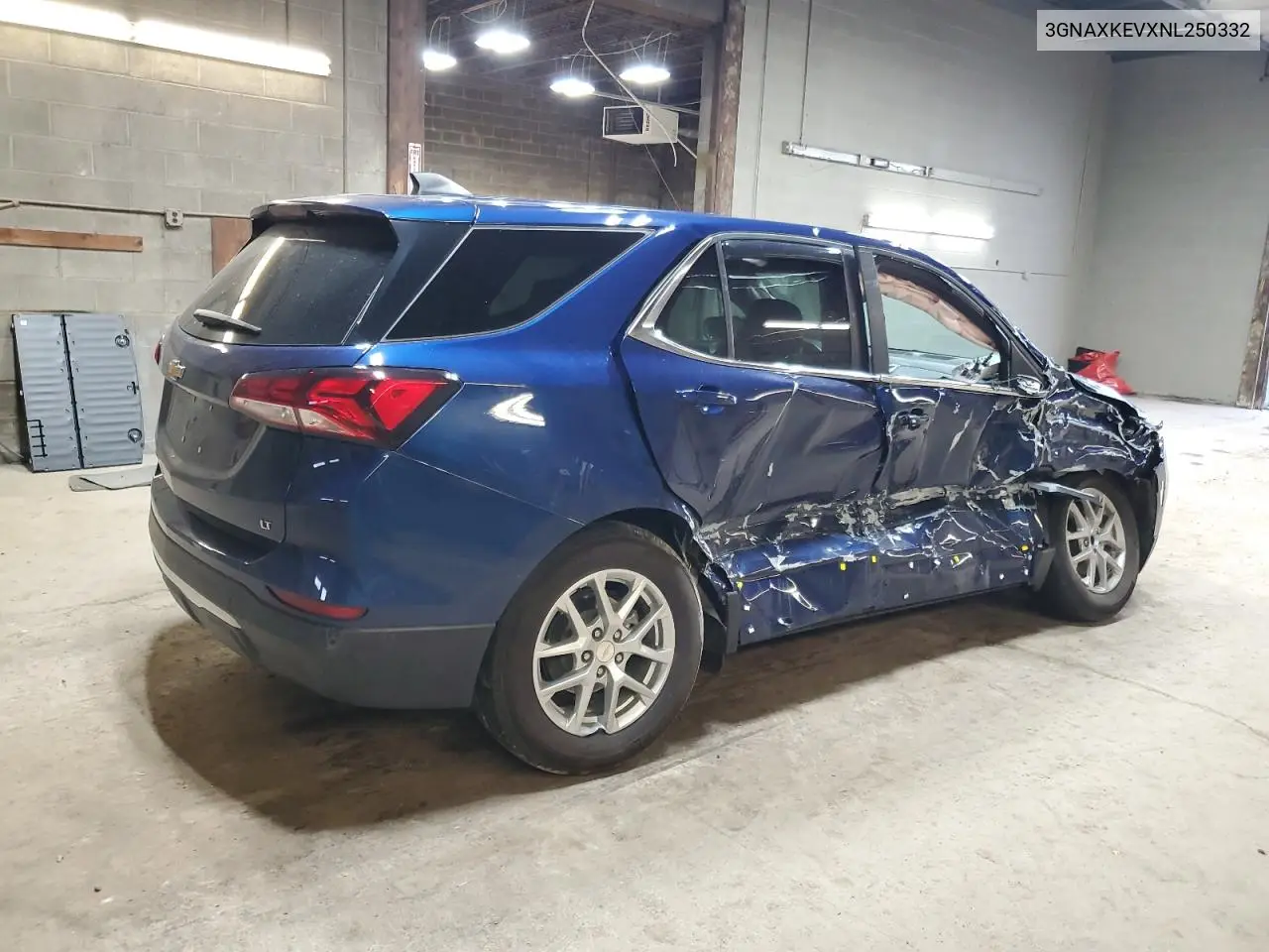 3GNAXKEVXNL250332 2022 Chevrolet Equinox Lt