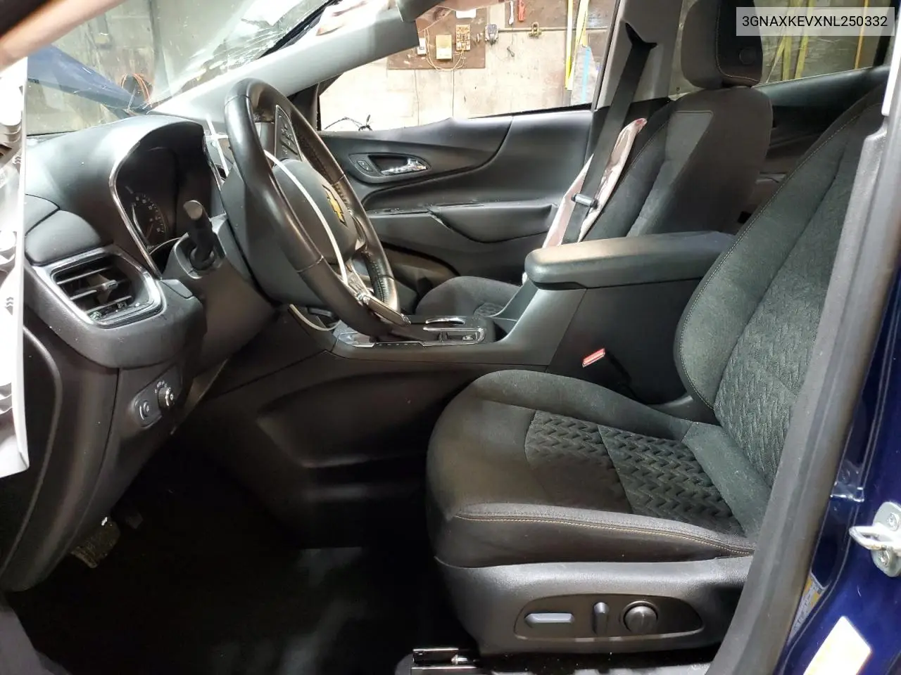 3GNAXKEVXNL250332 2022 Chevrolet Equinox Lt