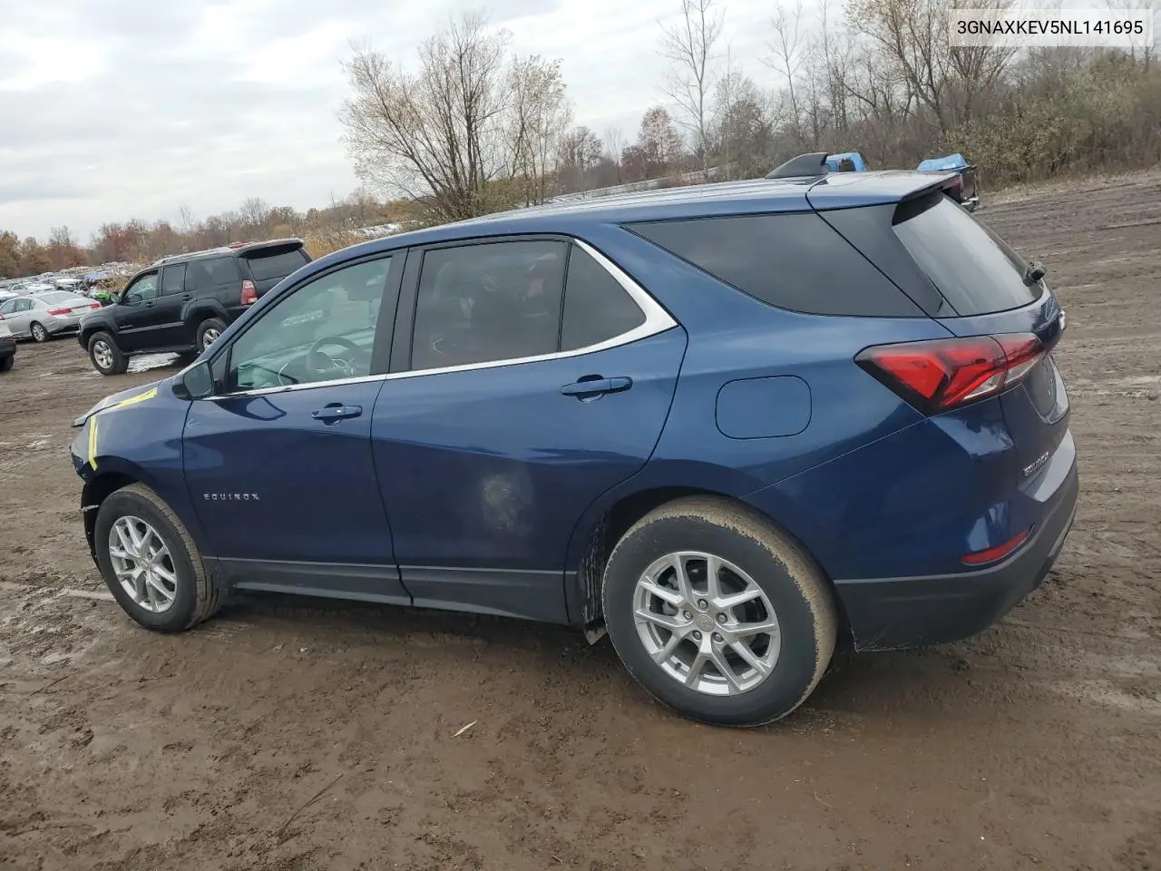 3GNAXKEV5NL141695 2022 Chevrolet Equinox Lt