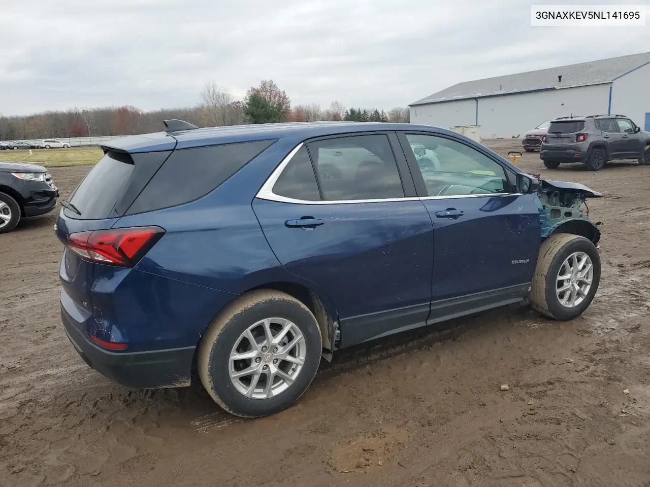 3GNAXKEV5NL141695 2022 Chevrolet Equinox Lt