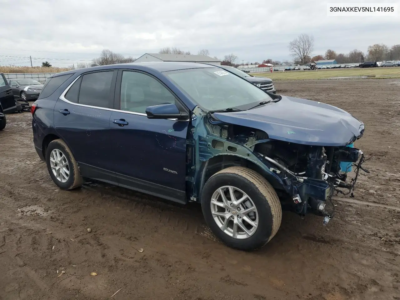 3GNAXKEV5NL141695 2022 Chevrolet Equinox Lt