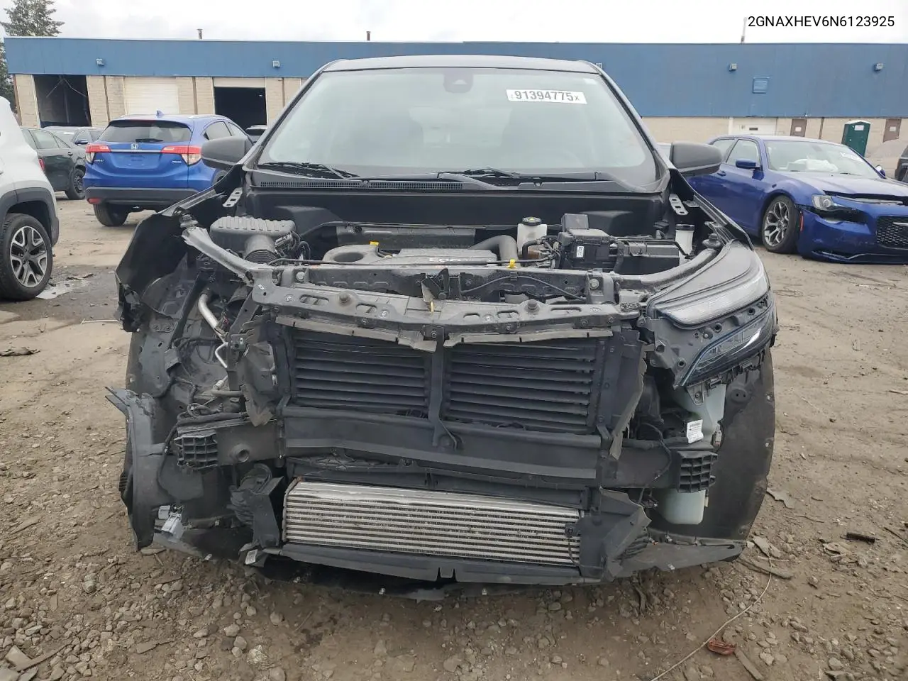 2GNAXHEV6N6123925 2022 Chevrolet Equinox Ls