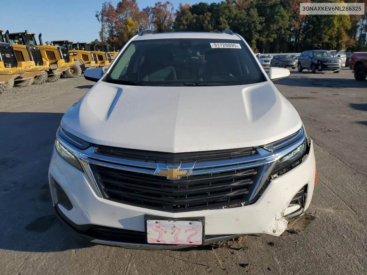 3GNAXKEV6NL286325 2022 Chevrolet Equinox Lt