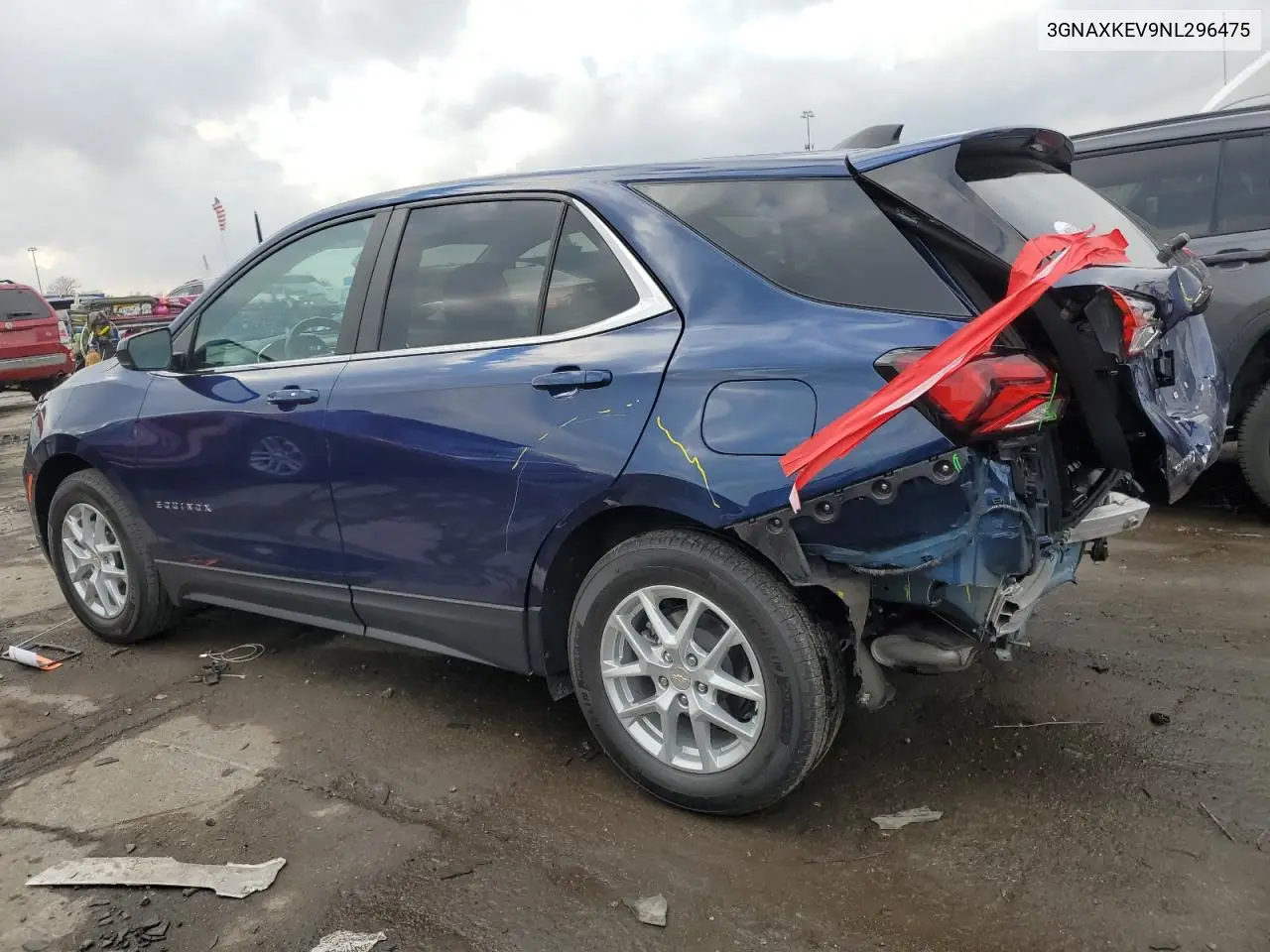3GNAXKEV9NL296475 2022 Chevrolet Equinox Lt