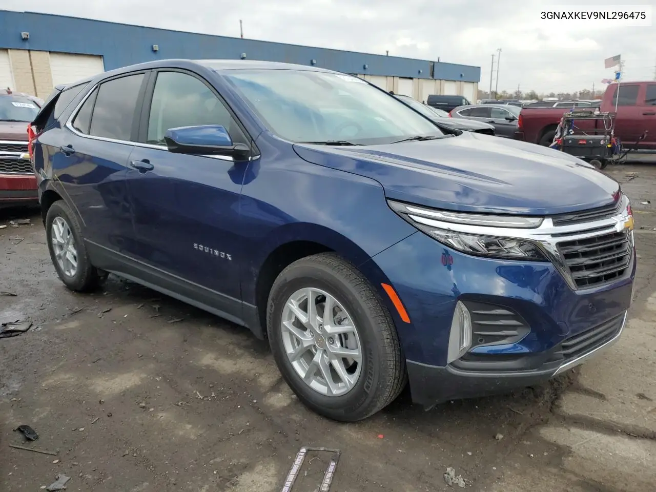 3GNAXKEV9NL296475 2022 Chevrolet Equinox Lt