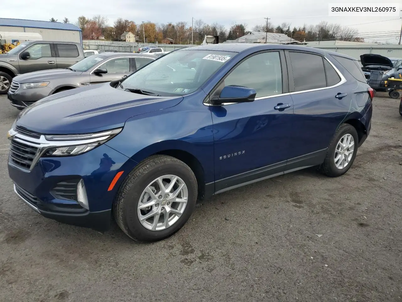 3GNAXKEV3NL260975 2022 Chevrolet Equinox Lt