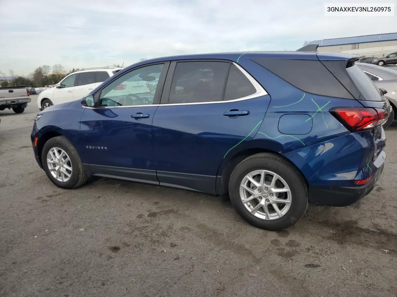 3GNAXKEV3NL260975 2022 Chevrolet Equinox Lt