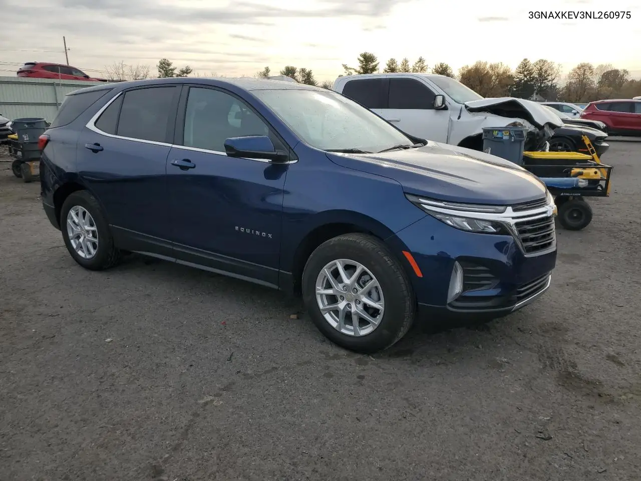3GNAXKEV3NL260975 2022 Chevrolet Equinox Lt