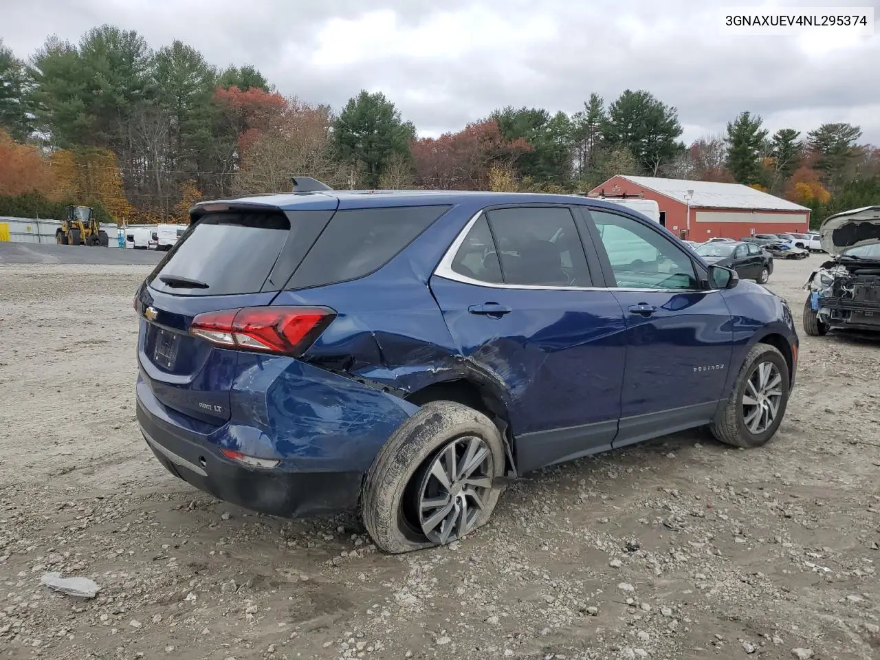 3GNAXUEV4NL295374 2022 Chevrolet Equinox Lt