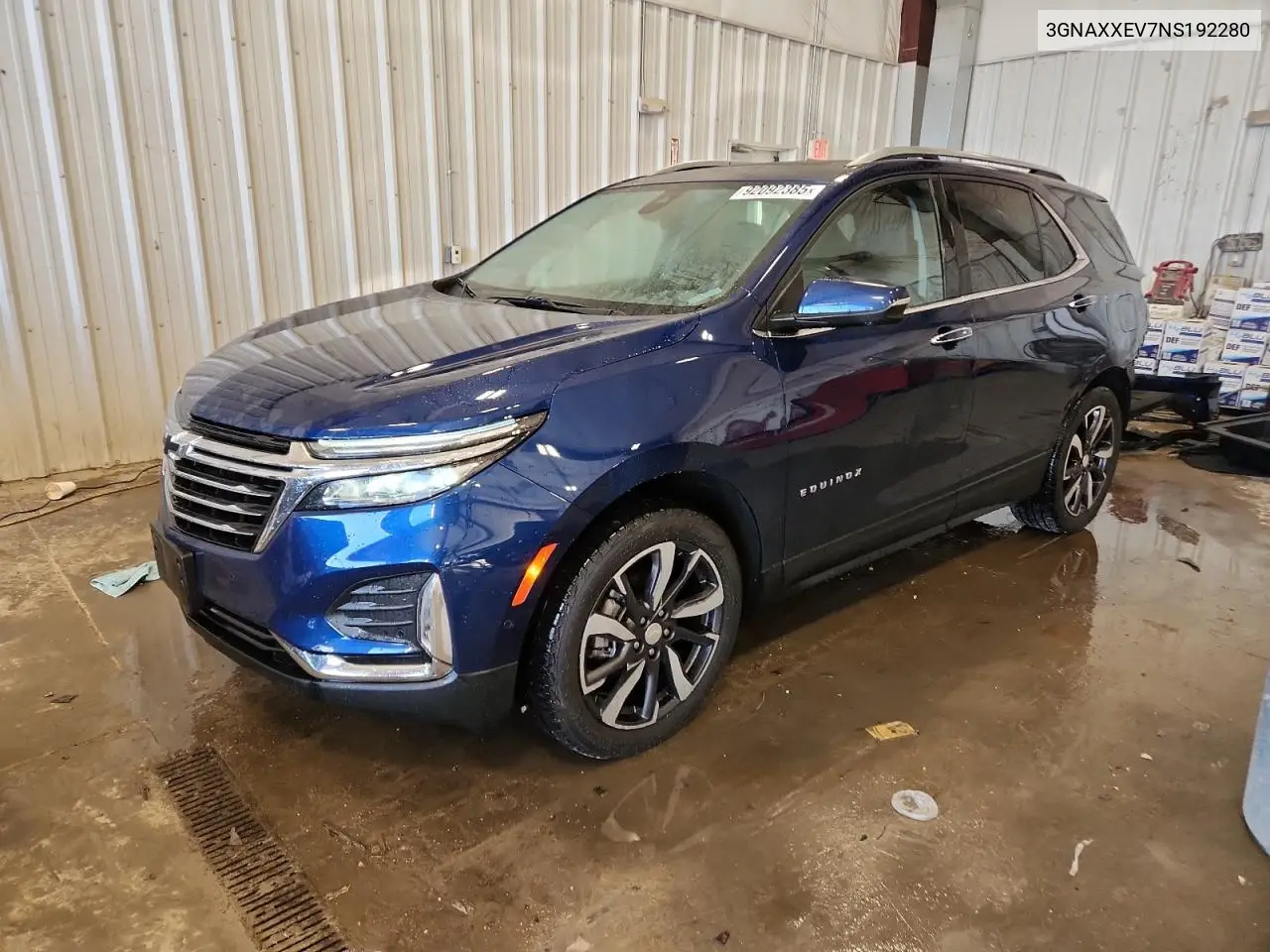 3GNAXXEV7NS192280 2022 Chevrolet Equinox Premier
