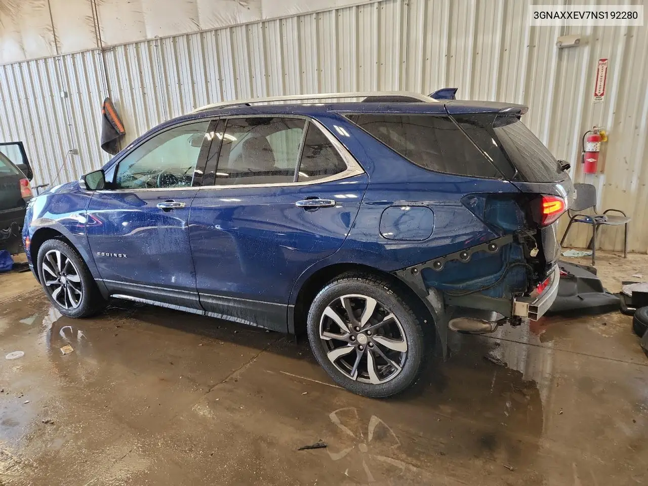 3GNAXXEV7NS192280 2022 Chevrolet Equinox Premier
