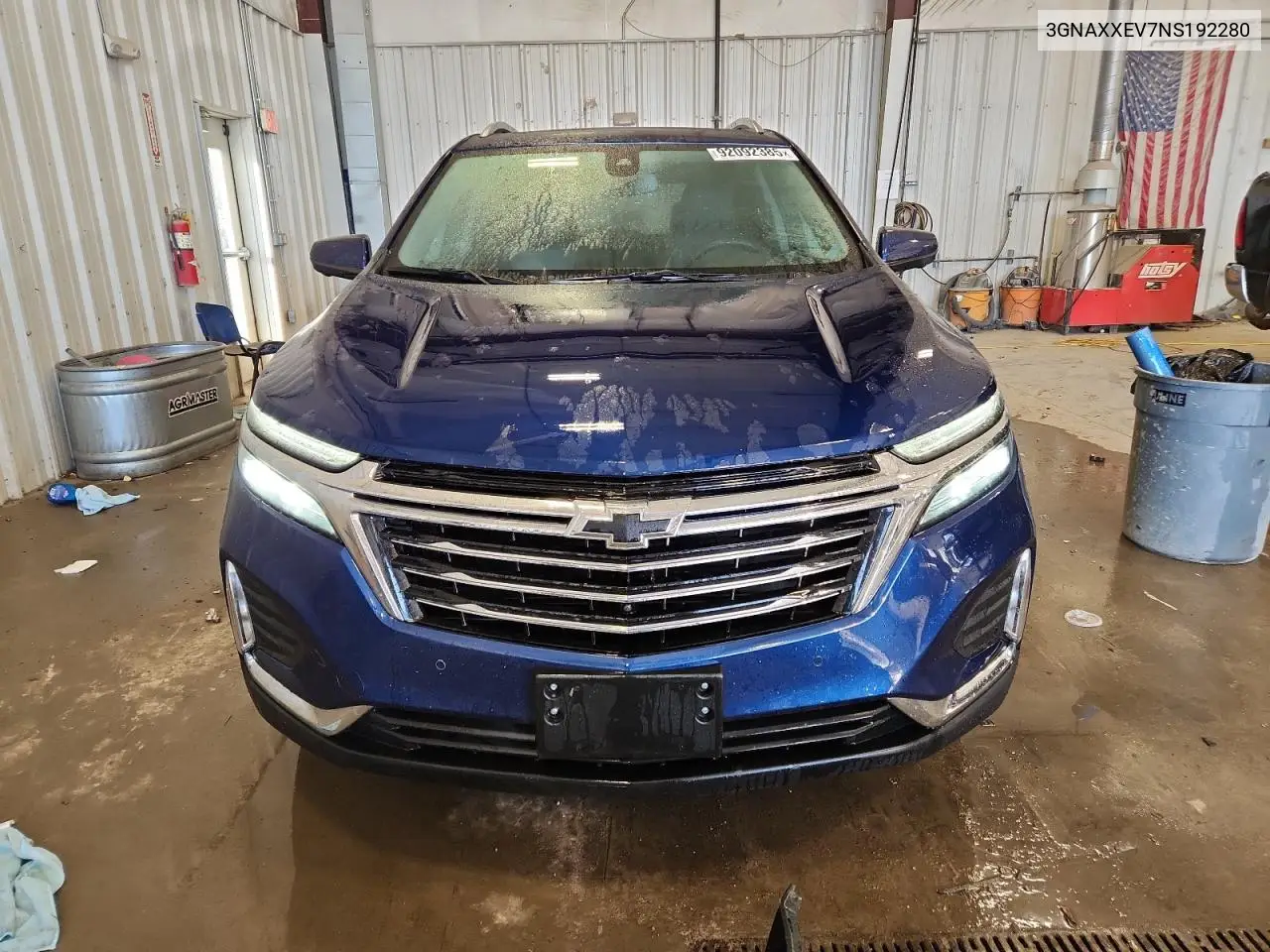 3GNAXXEV7NS192280 2022 Chevrolet Equinox Premier