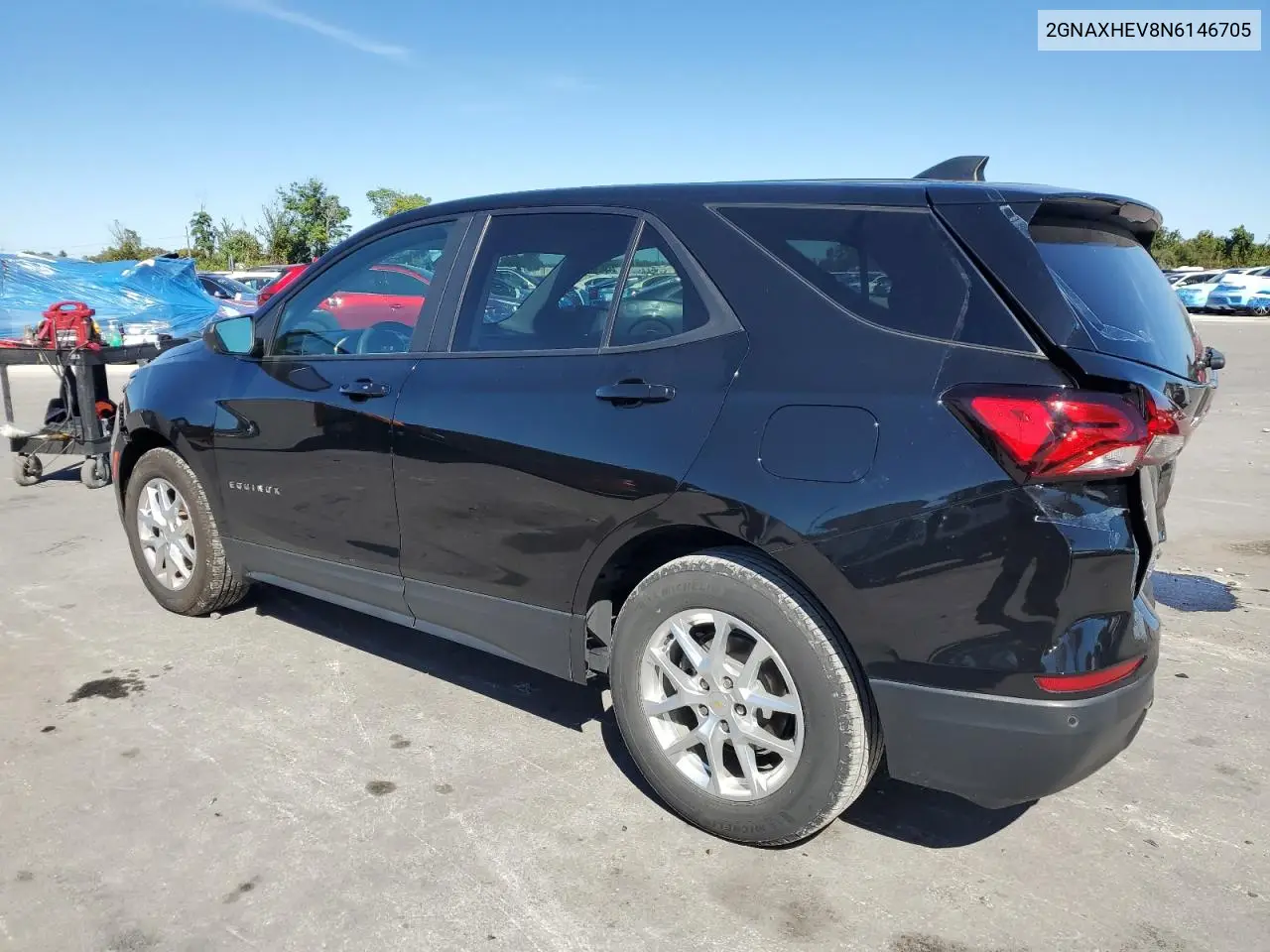 2GNAXHEV8N6146705 2022 Chevrolet Equinox Ls