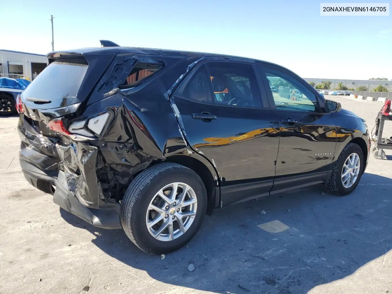 2GNAXHEV8N6146705 2022 Chevrolet Equinox Ls