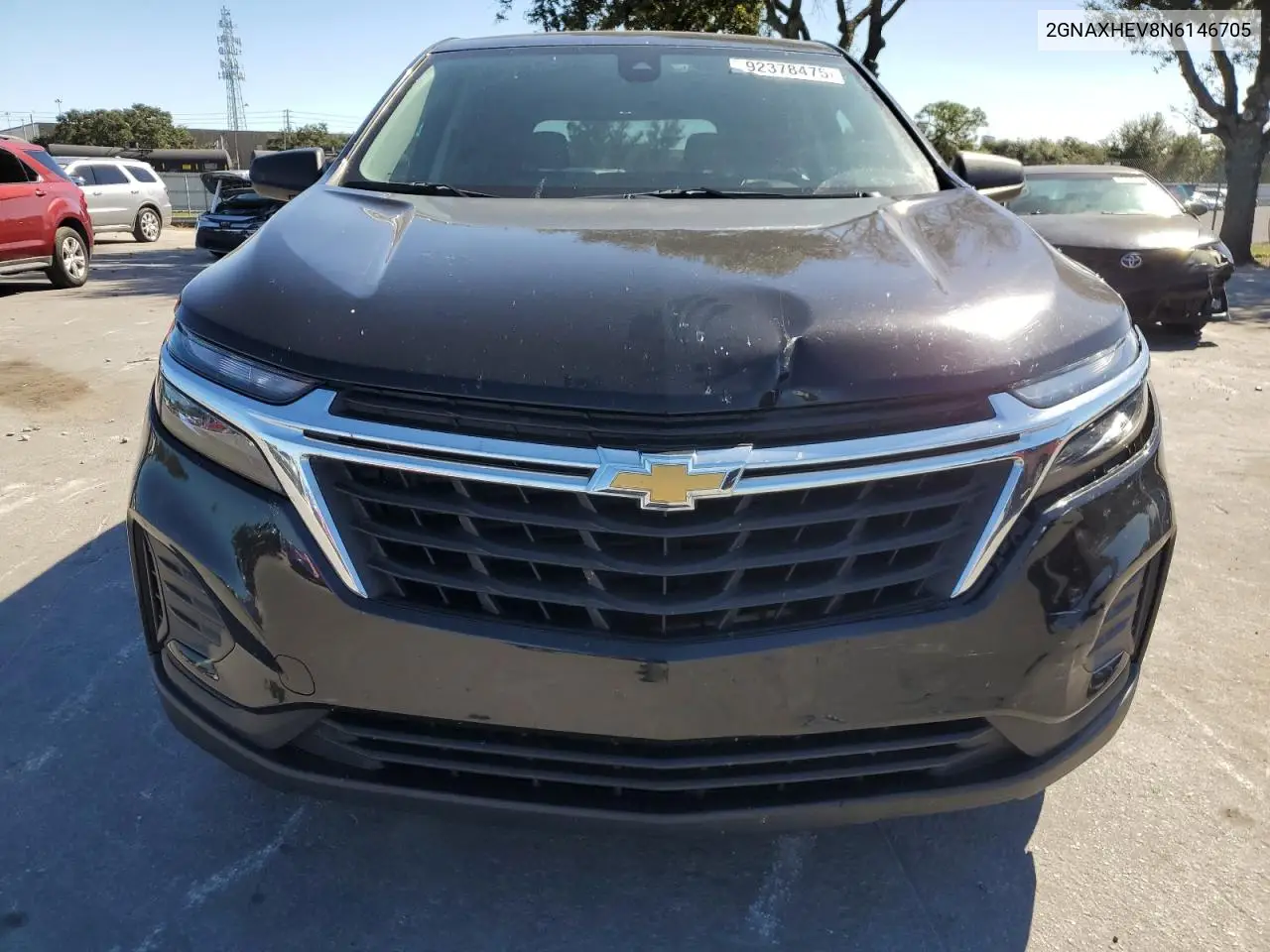 2GNAXHEV8N6146705 2022 Chevrolet Equinox Ls
