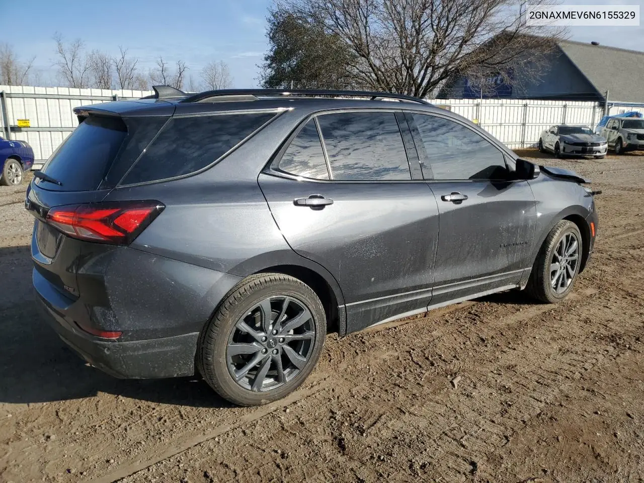 2GNAXMEV6N6155329 2022 Chevrolet Equinox Rs