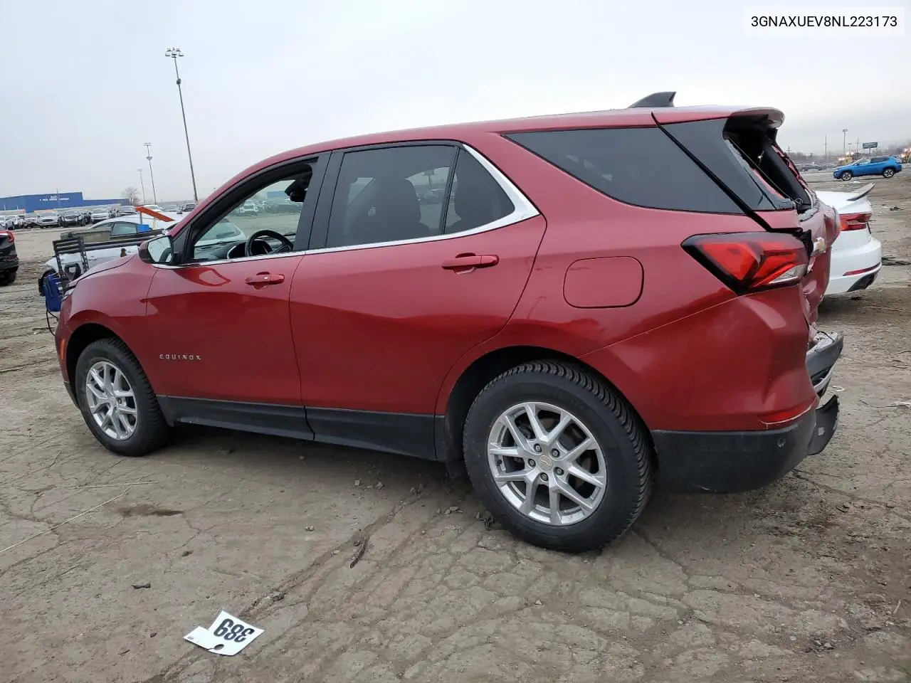 3GNAXUEV8NL223173 2022 Chevrolet Equinox Lt