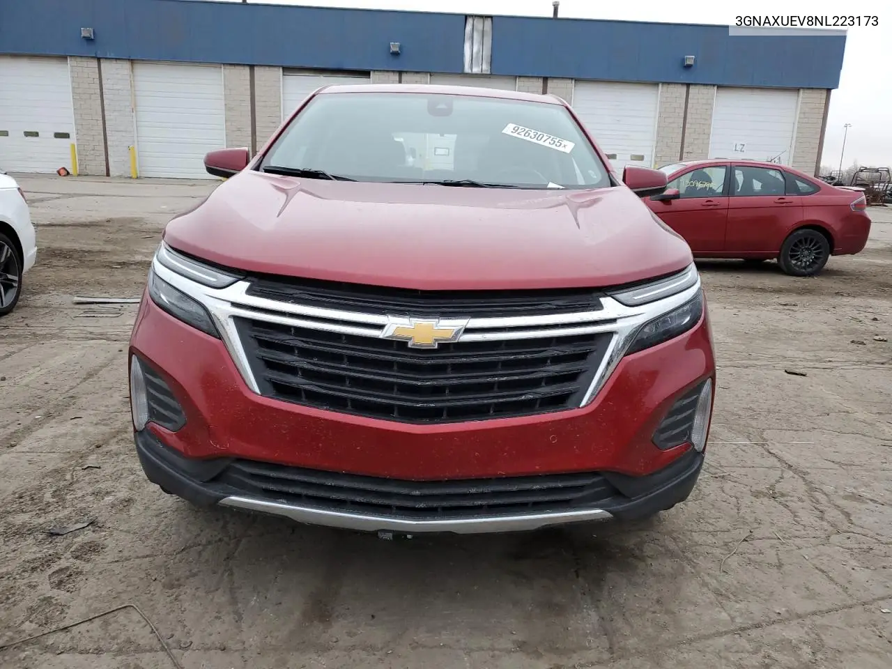 3GNAXUEV8NL223173 2022 Chevrolet Equinox Lt