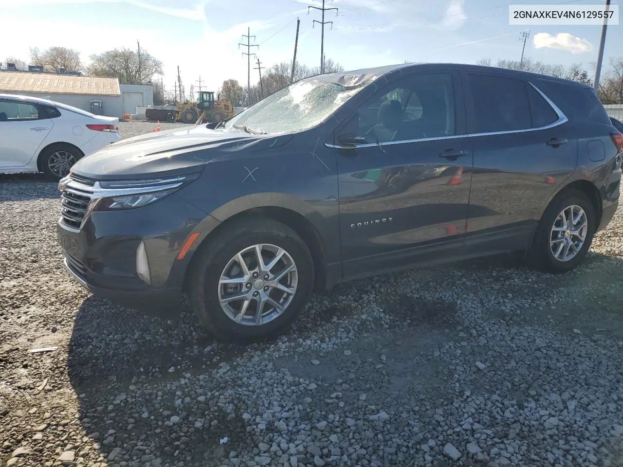 2GNAXKEV4N6129557 2022 Chevrolet Equinox Lt