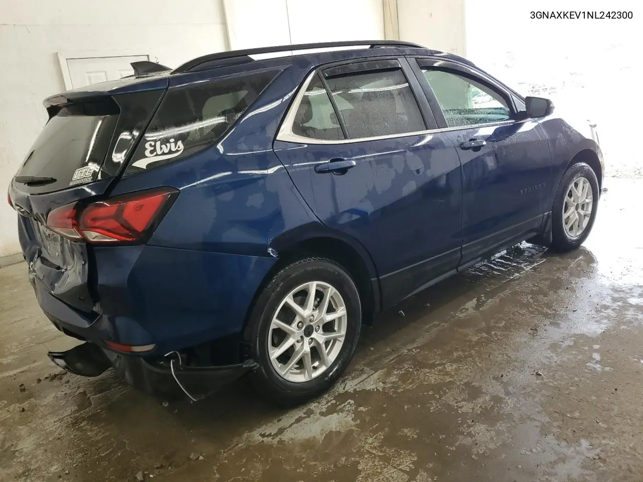 3GNAXKEV1NL242300 2022 Chevrolet Equinox Lt