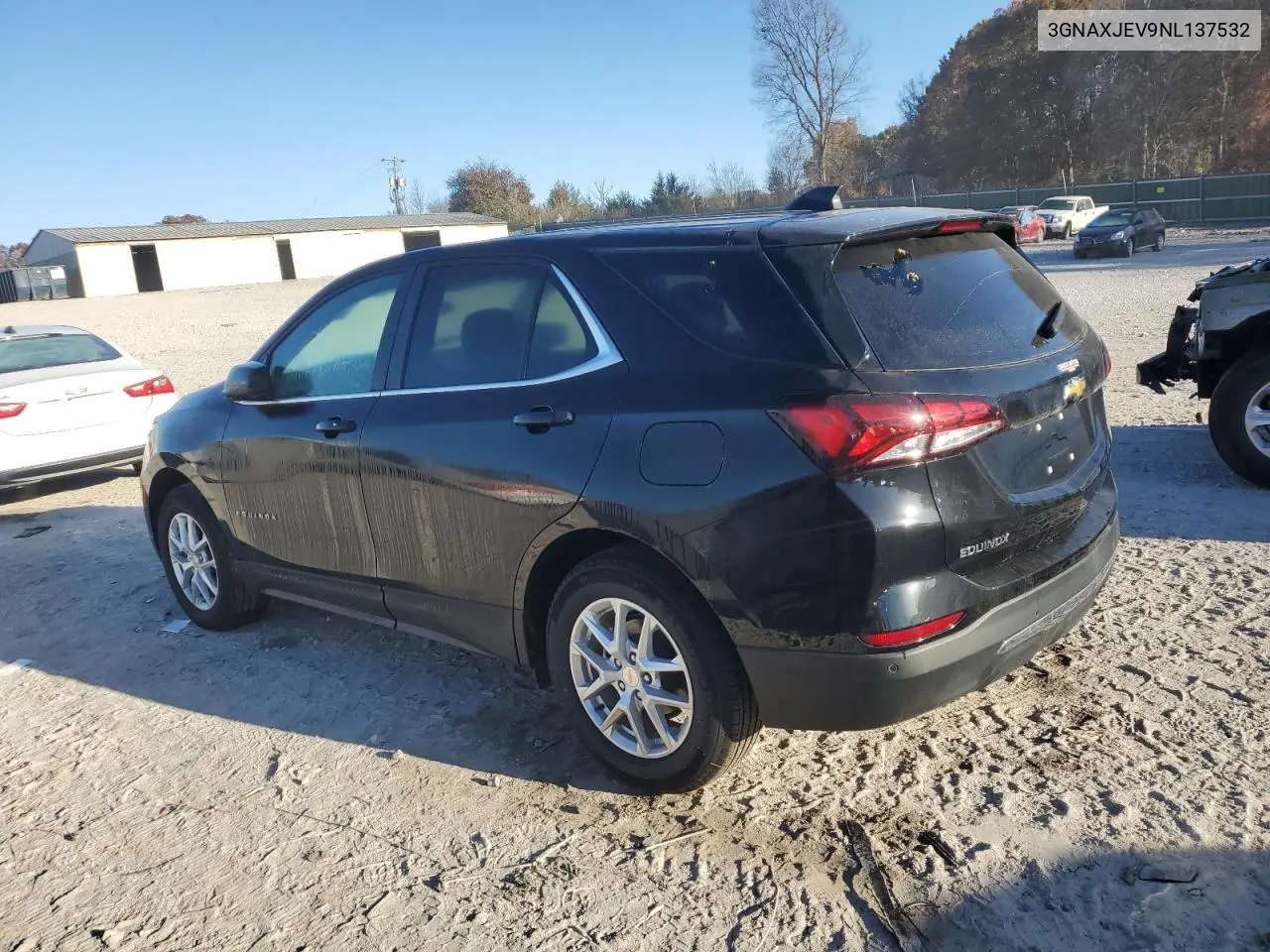 3GNAXJEV9NL137532 2022 Chevrolet Equinox Lt