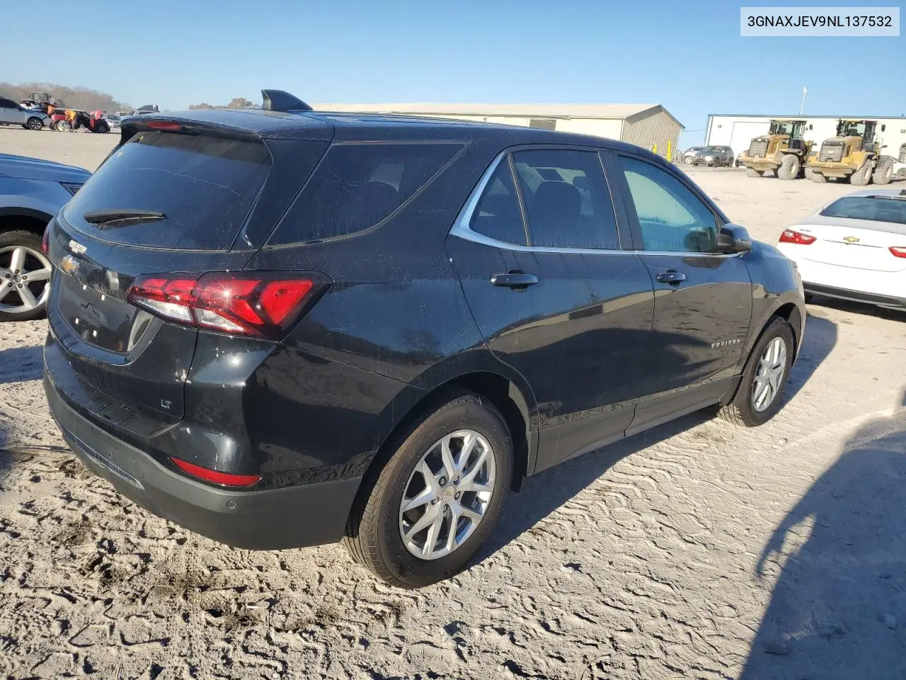 3GNAXJEV9NL137532 2022 Chevrolet Equinox Lt