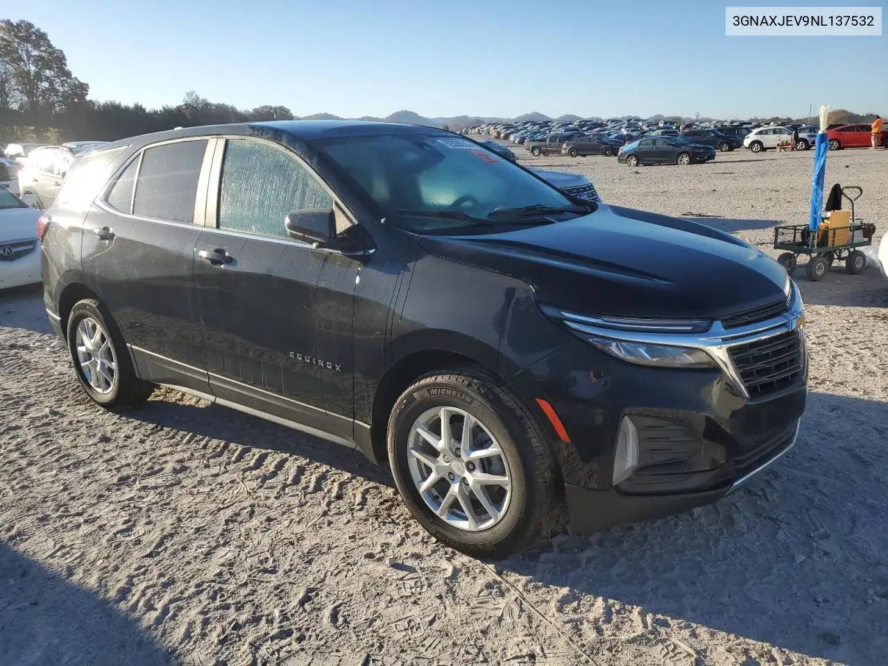 3GNAXJEV9NL137532 2022 Chevrolet Equinox Lt