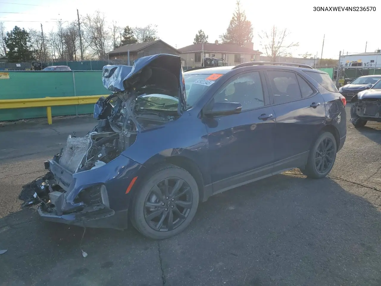 3GNAXWEV4NS236570 2022 Chevrolet Equinox Rs