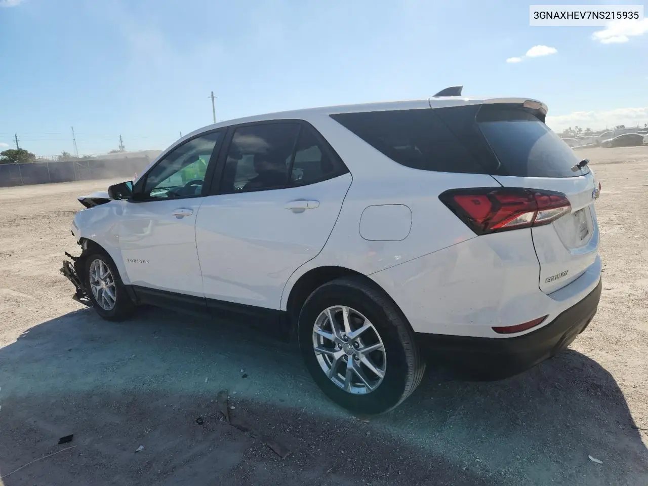 3GNAXHEV7NS215935 2022 Chevrolet Equinox Ls
