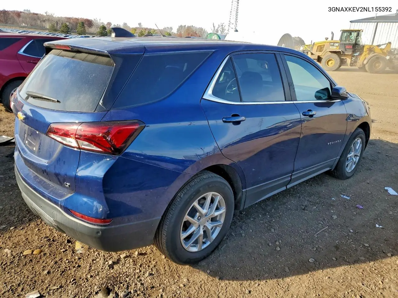 3GNAXKEV2NL155392 2022 Chevrolet Equinox Lt