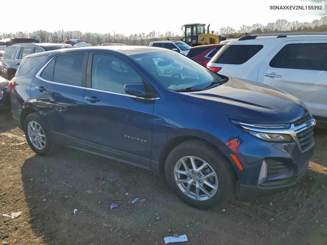 3GNAXKEV2NL155392 2022 Chevrolet Equinox Lt