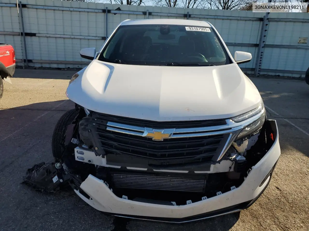 3GNAXKEV0NL198211 2022 Chevrolet Equinox Lt