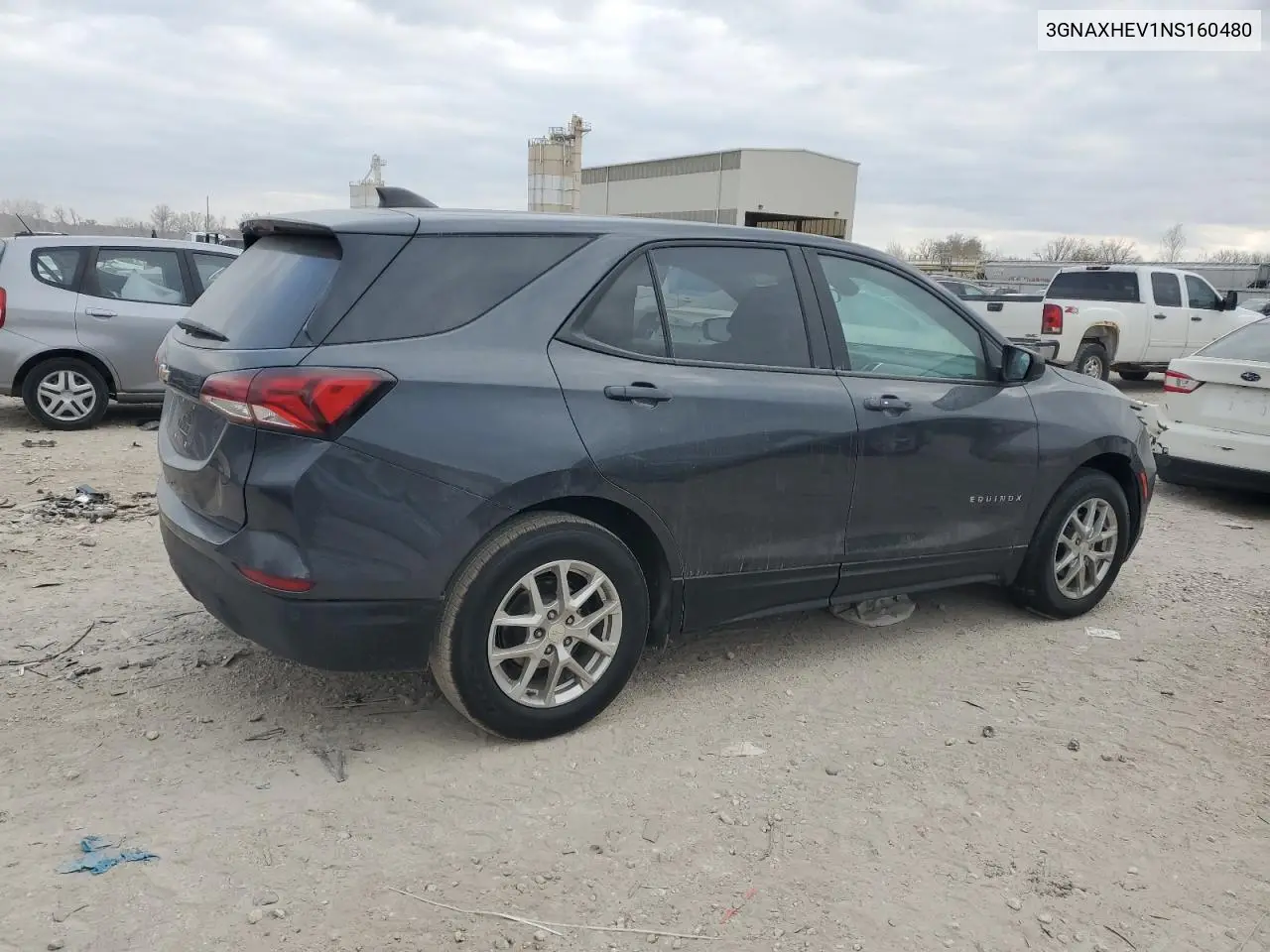 3GNAXHEV1NS160480 2022 Chevrolet Equinox Ls