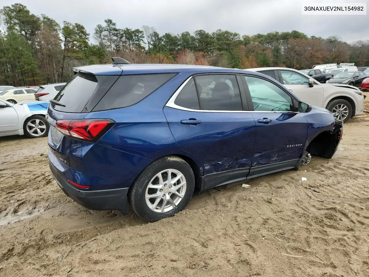 3GNAXUEV2NL154982 2022 Chevrolet Equinox Lt