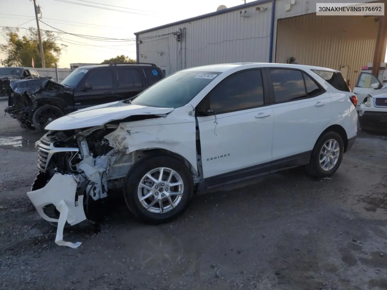 3GNAXHEV8NS176692 2022 Chevrolet Equinox Ls