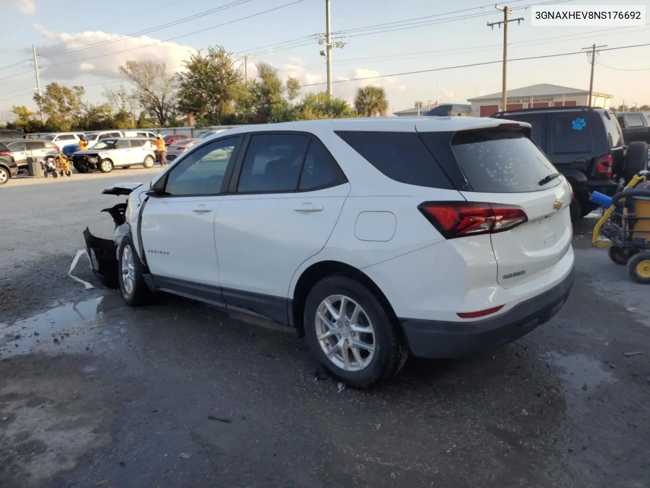 3GNAXHEV8NS176692 2022 Chevrolet Equinox Ls