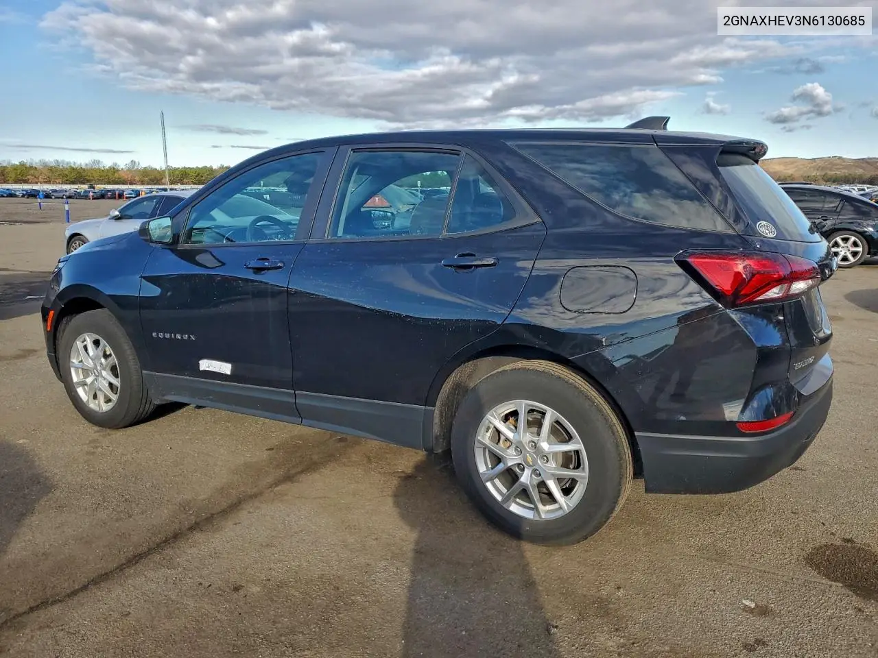 2GNAXHEV3N6130685 2022 Chevrolet Equinox Ls