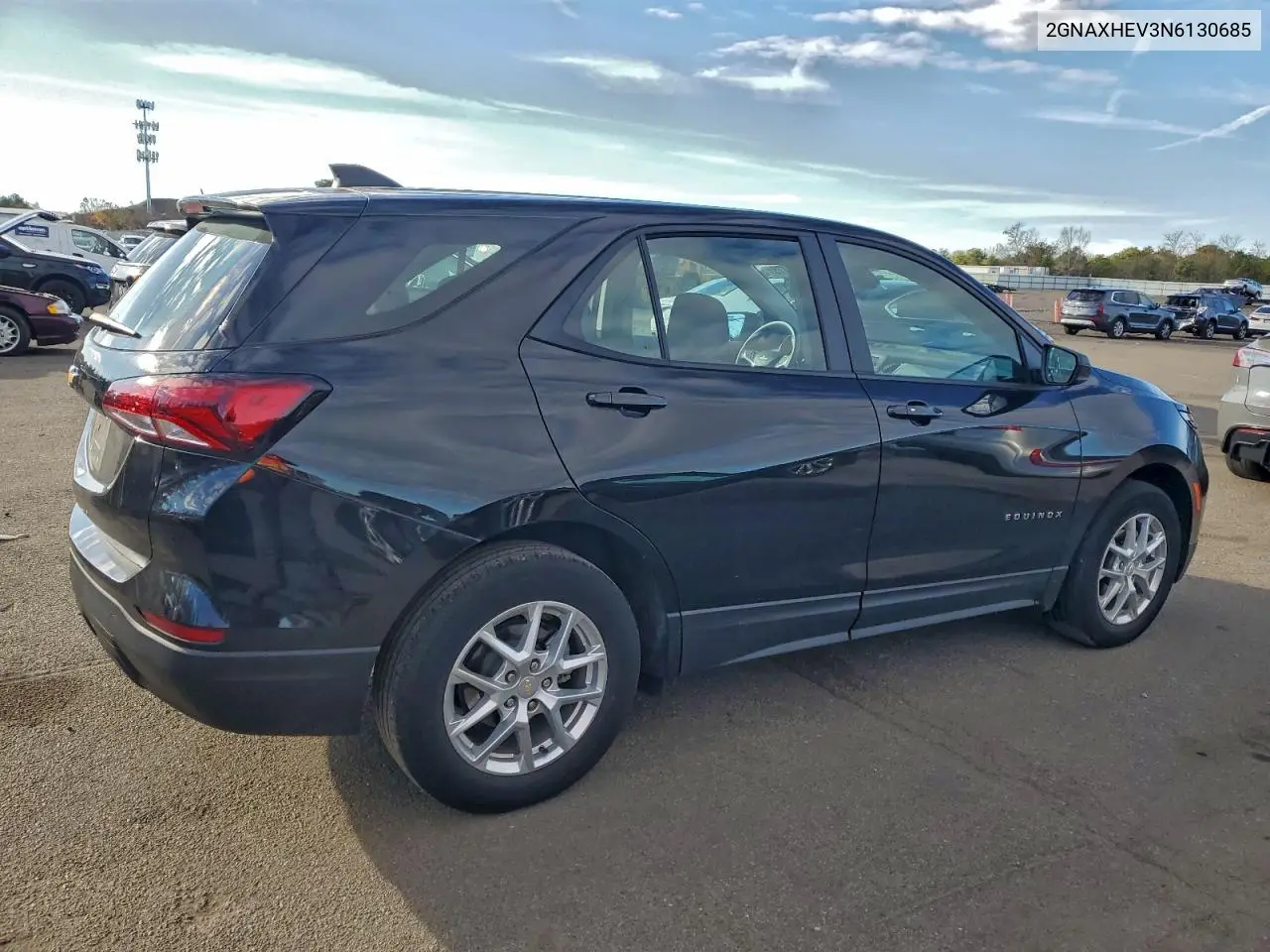 2GNAXHEV3N6130685 2022 Chevrolet Equinox Ls